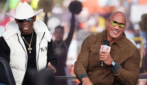 Dwayne Johnson surprises Deion Sanders as Colorado continues winning start to season